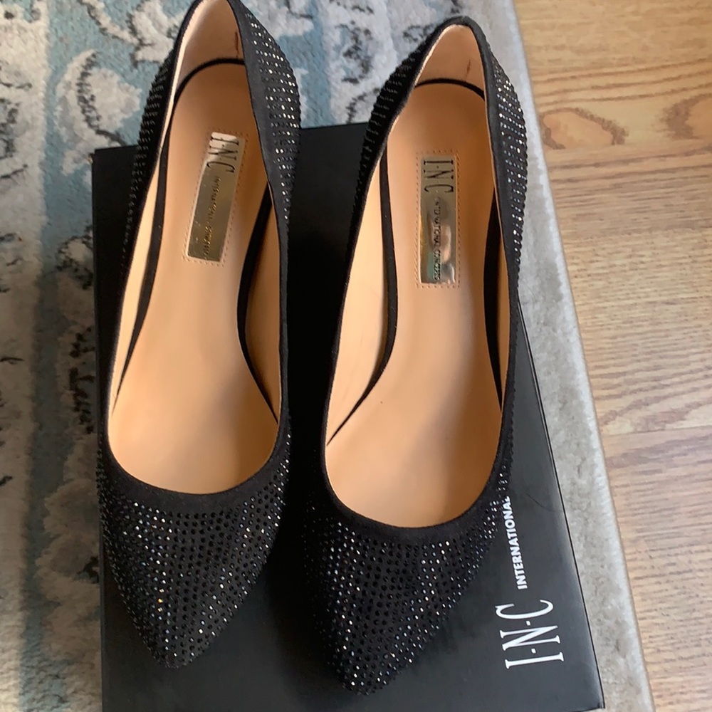 INC International Concepts  Zitah Embellished Pointed Toe Pumps